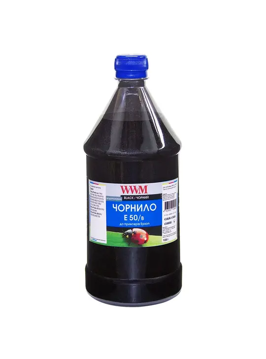 Чорнило WWM для Epson Stylus Photo R200/R340/RX620 1000г Black водорозчинне (E50/B-4)