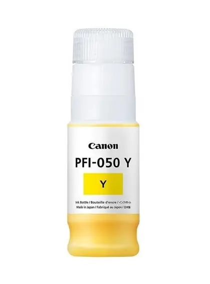 Контейнер з чорнилами Canon для imagePROGRAF TC-20/TC-20M, PFI-050 70мл Yellow (5701C001AA)