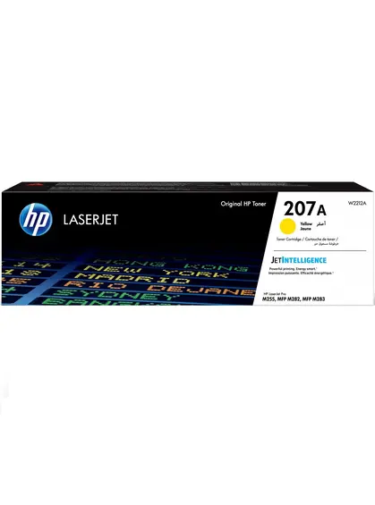 Картридж тон. HP 207A для CLJ M282/M283, M255dw/M255nw 1250 ст. Yellow (W2212A)