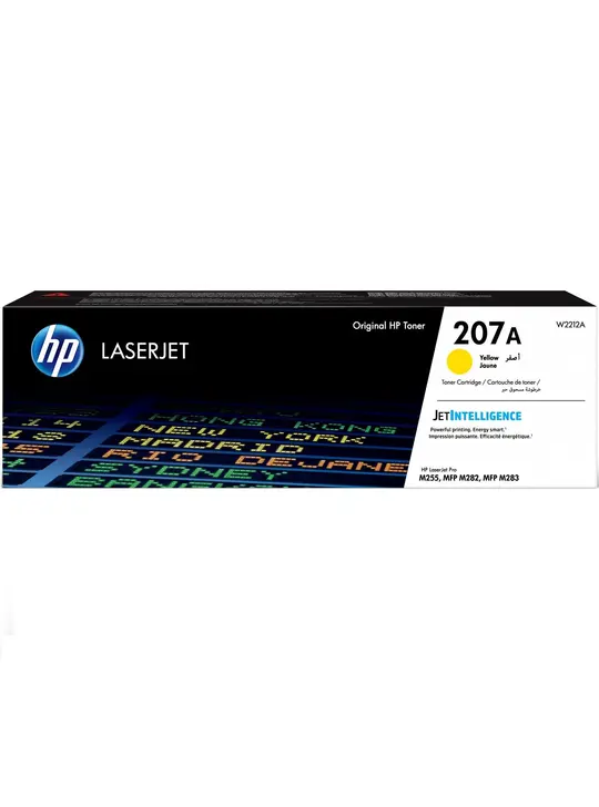Картридж тон. HP 207A для CLJ M282/M283, M255dw/M255nw 1250 ст. Yellow (W2212A)