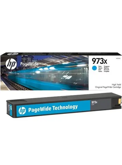 Картридж HP PageWide Pro 452/477 HP 973X Cyan (F6T81AE) Картридж HP PageWide Pro 452/477 HP 973X Cyan (F6T81AE)