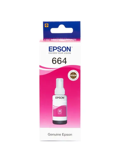 Контейнер з чорнилами Epson для L110/L210/L300 664 70мл Magenta (C13T66434A)