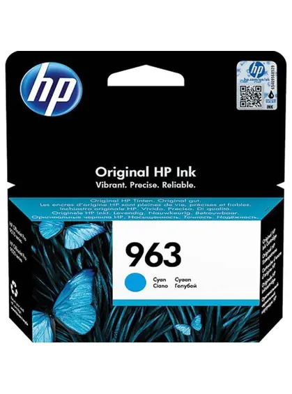 Картридж HP OfficeJet Pro 9013/9023, HP 963 Cyan (3JA23AE)