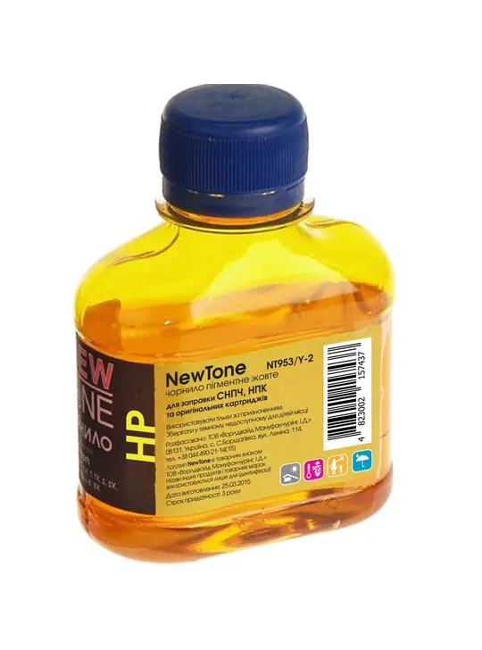 Чорнило NewTone для HP OfficeJet Pro 7730 100г Yellow пігментне (NT953/Y-2)