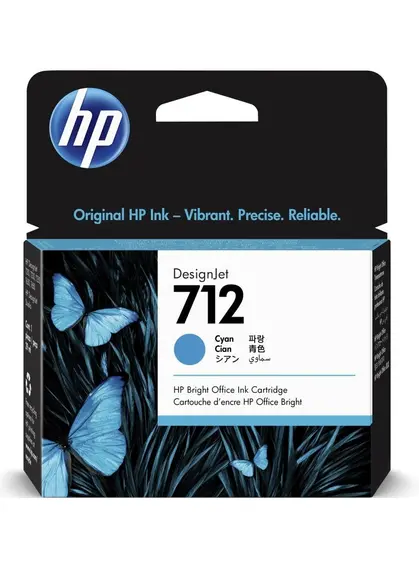 Картридж HP DesignJet T230/T630 No.712 Cyan (3ED67A)