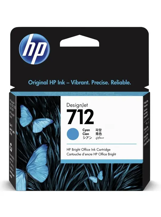 Картридж HP DesignJet T230/T630 No.712 Cyan (3ED67A)