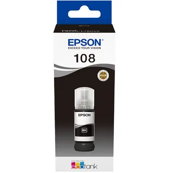 Контейнер з чорнилами Epson для L8050/L18050 108 70мл Black (C13T09C14A)
