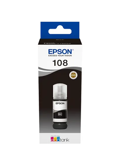 Контейнер з чорнилами Epson для L8050/L18050 108 70мл Black (C13T09C14A)