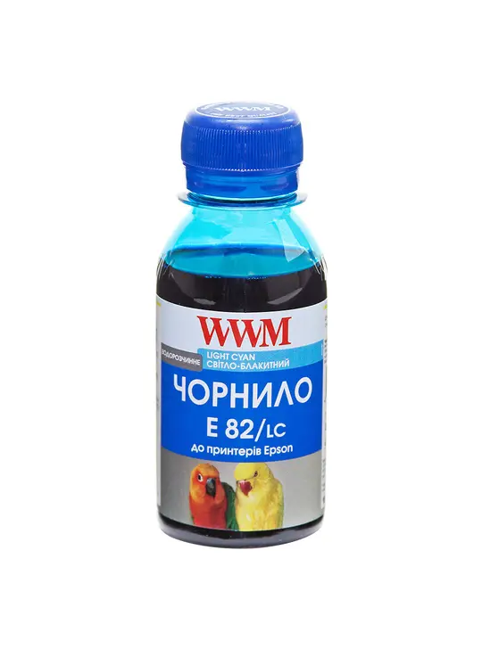 Чорнило WWM для Epson Stylus Photo T50/P50/PX660 100г Light Cyan водорозчинне (E82/LC-2)