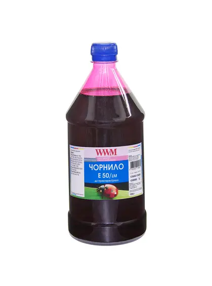 Чорнило WWM для Epson Stylus Photo R200/R340/RX620 1000г Light Magenta водорозчинне (E50/LM-4)