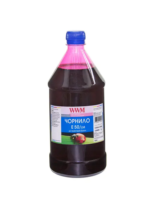 Чорнило WWM для Epson Stylus Photo R200/R340/RX620 1000г Light Magenta водорозчинне (E50/LM-4)