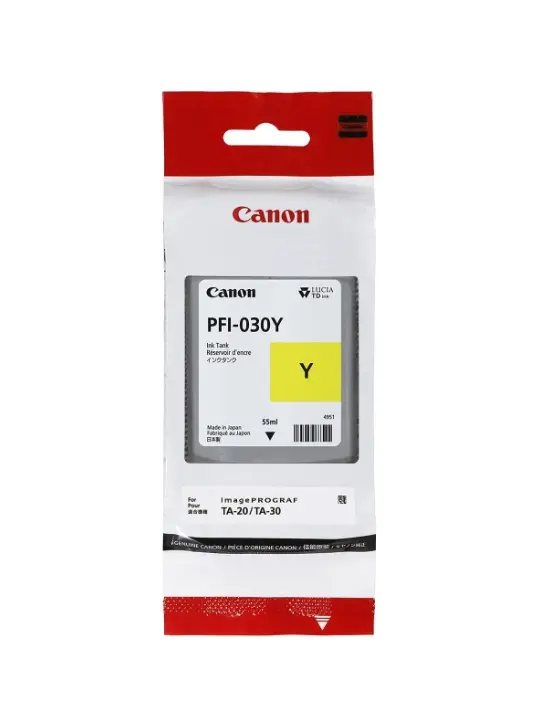Картридж Canon imagePROGRAF TM-240/340, PFI-030 Yellow (3492C001AA)