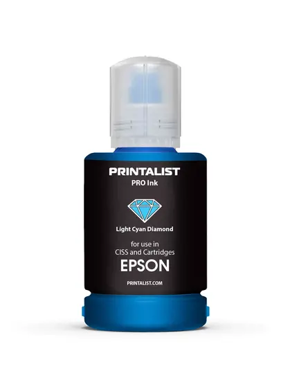 Чорнило PRINTALIST для Epson 140г Light Cyan водорозчинне (PL-INK-EPSON-LC)