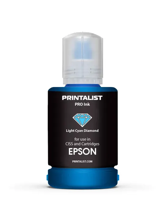 Чорнило PRINTALIST для Epson 140г Light Cyan водорозчинне (PL-INK-EPSON-LC)