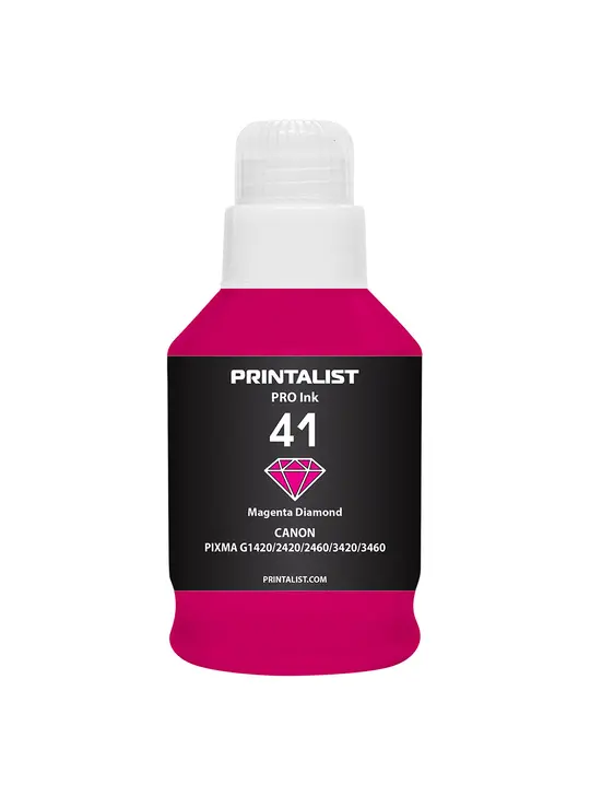 Чорнило PRINTALIST GI-41 для Canon Pixma G2420/3420 190г Magenta водорозчинне (PL41M)