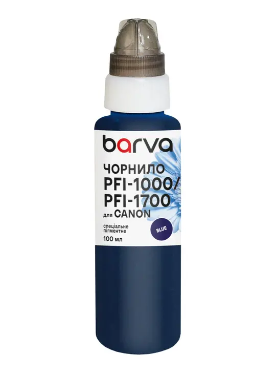 Чорнило для Canon PFI-1000/PFI-1700 B спеціальне 100 мл, пігментне, синє Barva (C1700-983)