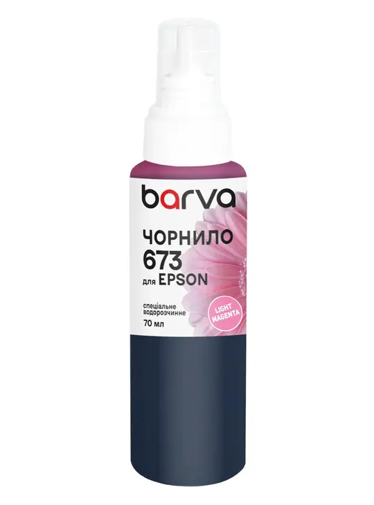 Чорнило для Epson 673 LM спеціальне 70 мл, водорозчинне, світло-пурпурове Barva (E673-418e)