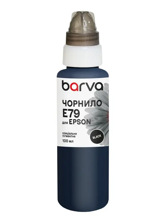 Чорнило для Epson T7551/T8691/T9731 спеціальне 100 мл, пігментне, чорне Barva (E79-829)