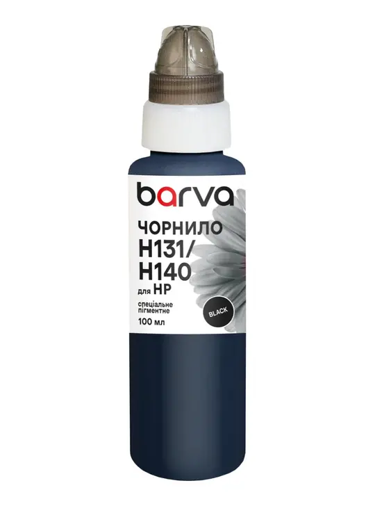 Чорнило для HP 131/140 спеціальне 100 мл, пігментне, чорне Barva (H140-340e)