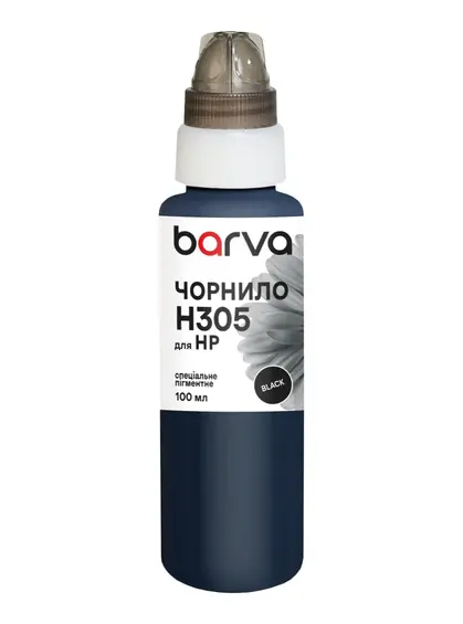 Чорнило для HP 305 спеціальне 100 мл, пігментне, чорне Barva (H305-774)