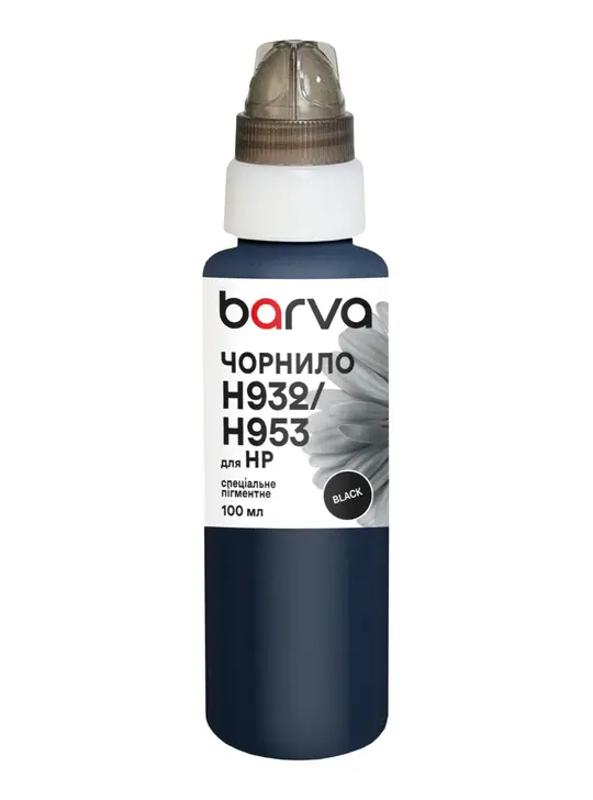 Чорнило для HP 932/950/953 спеціальне 100 мл, пігментне, чорне Barva (H932-800)