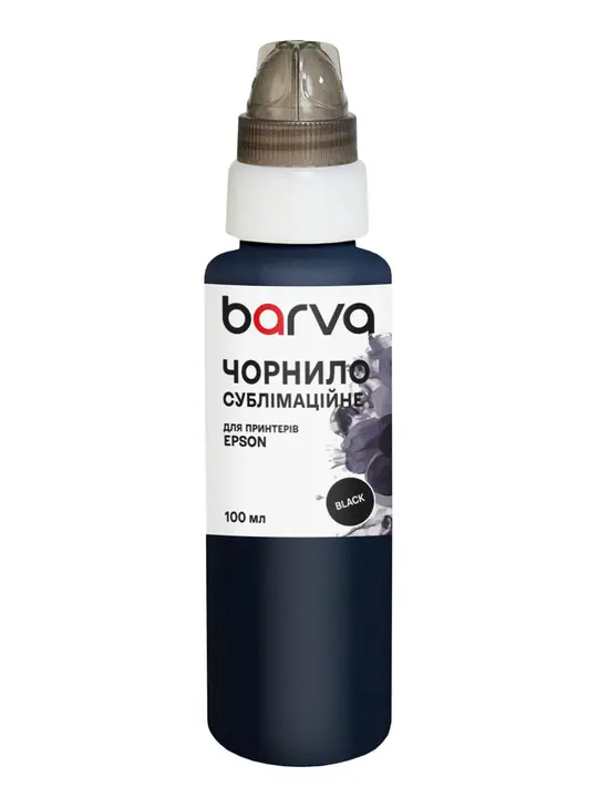Чорнило сублімаційне для настільних принтерів Epson 100 мл, чорне Barva (SUB-912)