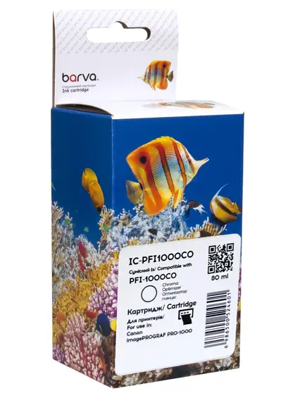 Картридж сумісний Canon PFI-1000CO (0556C001) 80 мл, оптимізатор глянцю Barva (IC-PFI1000CO)