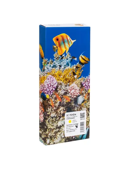 Картридж сумісний Epson T01D4 XXL (C13T01D400) 20K арк, жовтий Barva (IC-T01D4)