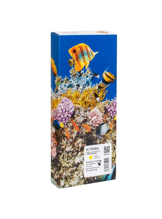 Картридж сумісний Epson T01D4 XXL (C13T01D400) 20K арк, жовтий Barva (IC-T01D4)