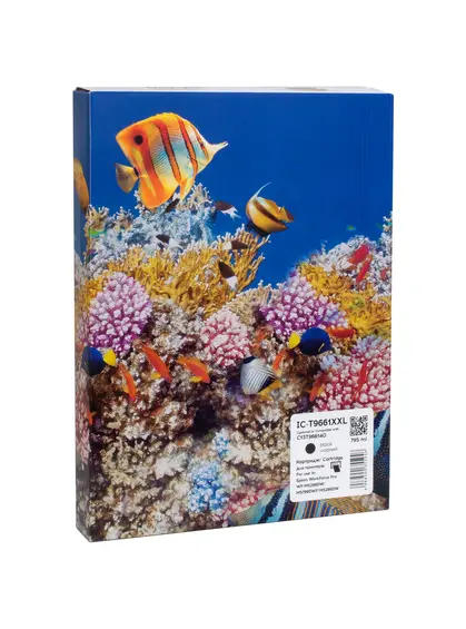 Картридж сумісний Epson T9661 XXL (C13T966140) 40K арк, чорний Barva (IC-T9661XXL) Картридж сумісний Epson T9661 XXL (C13T966140) 40K арк, чорний Barva (IC-T9661XXL)