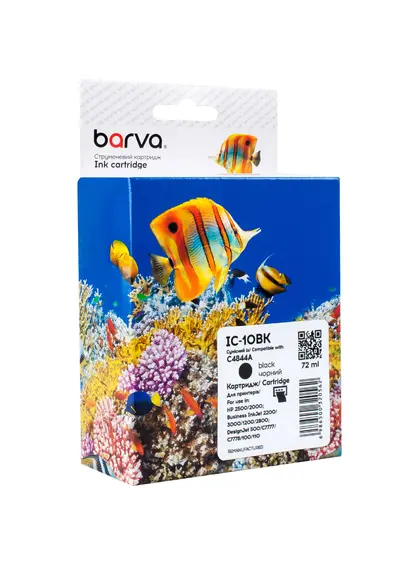 Картридж сумісний HP 10 (C4844A) 2200 арк, чорний Barva (IC-10BK)