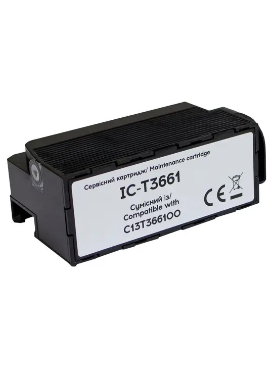 Контейнер сумісний для відпрацьованих чорнил Epson T3661/EPMB1/C13T366100 з чіпом Barva (IC-T3661)