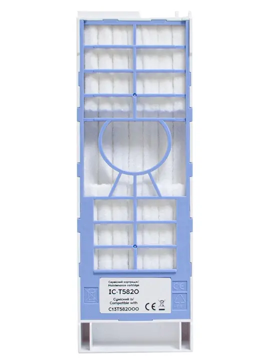 Контейнер сумісний для відпрацьованих чорнил Epson T5820/ICMT1/C13T582000 з чіпом Barva (IC-T5820)