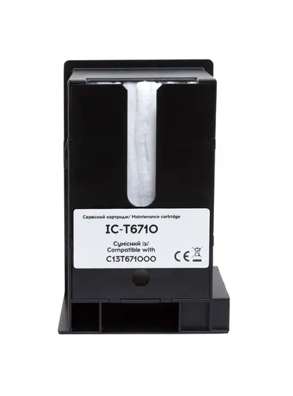 Контейнер сумісний для відпрацьованих чорнил Epson T6710/PXBMB2/C13T671000 з чіпом Barva (IC-T6710)