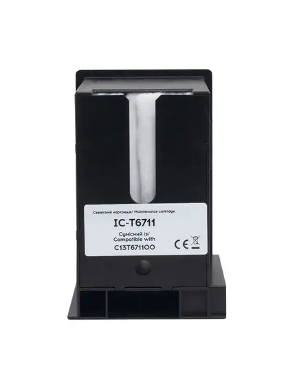 Контейнер сумісний для відпрацьованих чорнил Epson T6711/PXMB3/C13T671100 з чіпом Barva (IC-T6711)