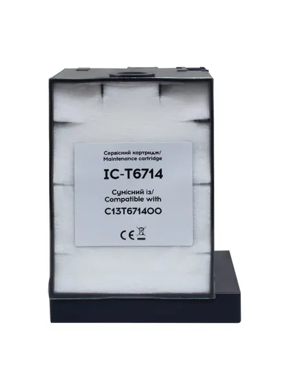 Контейнер сумісний для відпрацьованих чорнил Epson T6714/PXMB6/C13T671400 з чіпом Barva (IC-T6714) Контейнер сумісний для відпрацьованих чорнил Epson T6714/PXMB6/C13T671400 з чіпом Barva (IC-T6714)