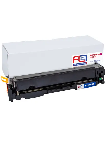 Картридж сумісний Canon 045 пурпуровий Free Label (FL-045M)