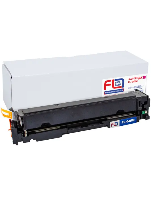 Картридж сумісний Canon 045 пурпуровий Free Label (FL-045M)