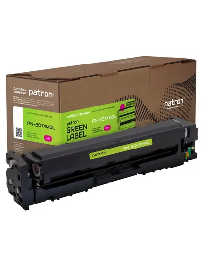 Картридж сумісний HP 207X (W2213X) Green Label, пурпуровий Patron (PN-207XMGL)