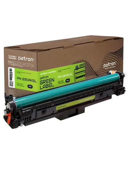 Картридж сумісний HP 230A (W2300A), Green Label, чорний Patron (PN-230AKGL) Картридж сумісний HP 230A (W2300A), Green Label, чорний Patron (PN-230AKGL)