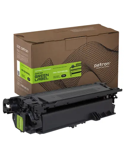 Картридж сумісний HP 504A (CE250A) Green Label, чорний Patron (PN-504AKGL) Картридж сумісний HP 504A (CE250A) Green Label, чорний Patron (PN-504AKGL)