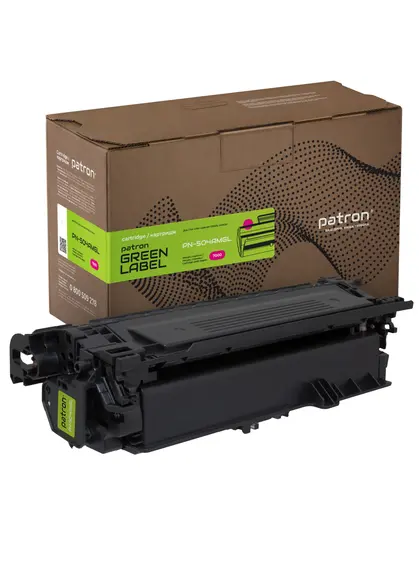 Картридж сумісний HP 504A (CE253A) Green Label, пурпуровий Patron (PN-504AMGL)