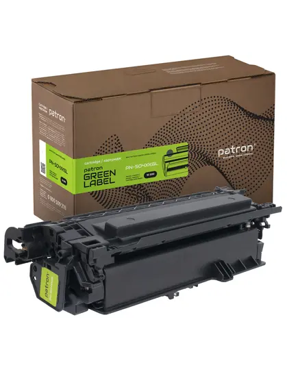 Картридж сумісний HP 504X (CE250X) Green Label, чорний Patron (PN-504XKGL) Картридж сумісний HP 504X (CE250X) Green Label, чорний Patron (PN-504XKGL)