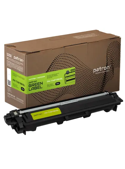 Тонер-картридж сумісний Brother TN-241BK, чорний Green Label Patron (PN-TN241BKGL)