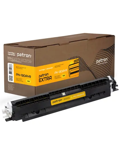 Тонер-картридж сумісний HP 130A (CF352A) жовтий Extra Patron (PN-130AYR) Тонер-картридж сумісний HP 130A (CF352A) жовтий Extra Patron (PN-130AYR)