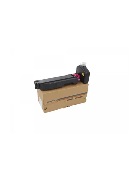 Тонер-картридж сумісний Kyocera Mita ECOSYS P6230c, TK-5270M, 120г, 6K, пурпуровий CET (CET141599)