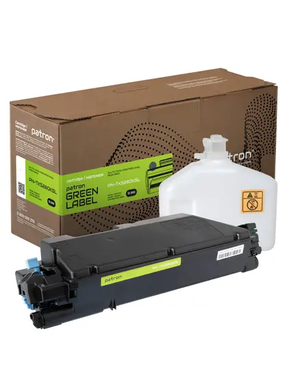 Тонер-картридж сумісний Kyocera Mita TK-5280K чорний Green Label Patron (PN-TK5280KGL)