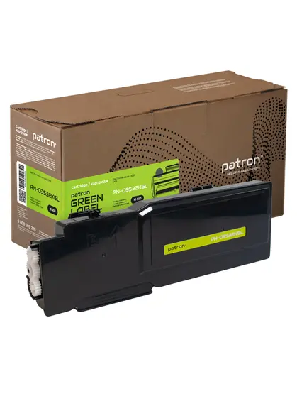Тонер-картридж сумісний XER 106R03532 Green Label, чорний Patron (PN-03532KGL) Тонер-картридж сумісний XER 106R03532 Green Label, чорний Patron (PN-03532KGL)