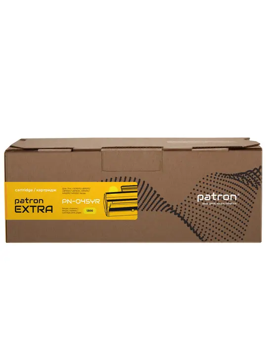 Картридж сумісний Canon 045 жовтий Extra Patron (PN-045YR)