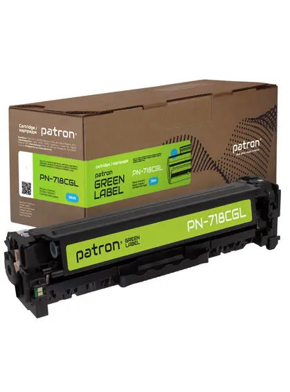 Картридж сумісний Canon 718 блакитний Green Label Patron (PN-718CGL) Картридж сумісний Canon 718 блакитний Green Label Patron (PN-718CGL)